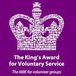 The King's Award for Voluntary Service Logo