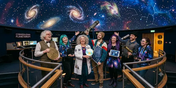 A picture of happy astronomers