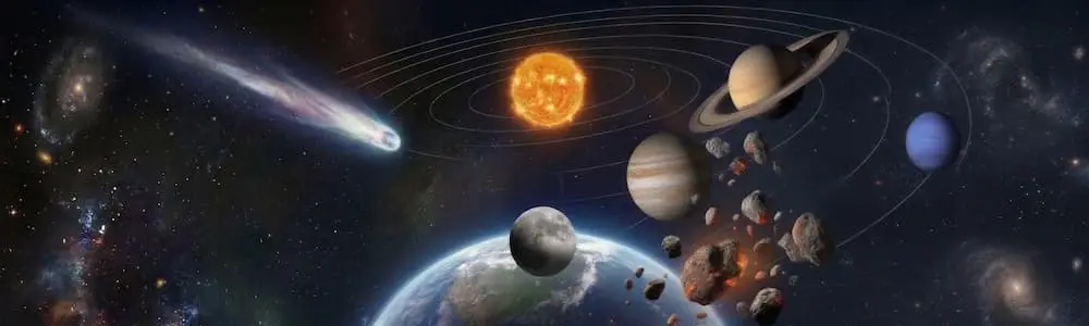 Seven Wonders of the Solar System show illustration