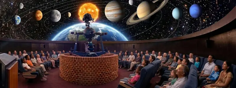 South Downs Planetarium public shows banner