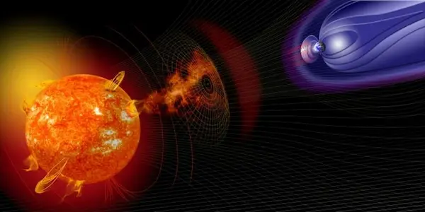 An image of the Solar System